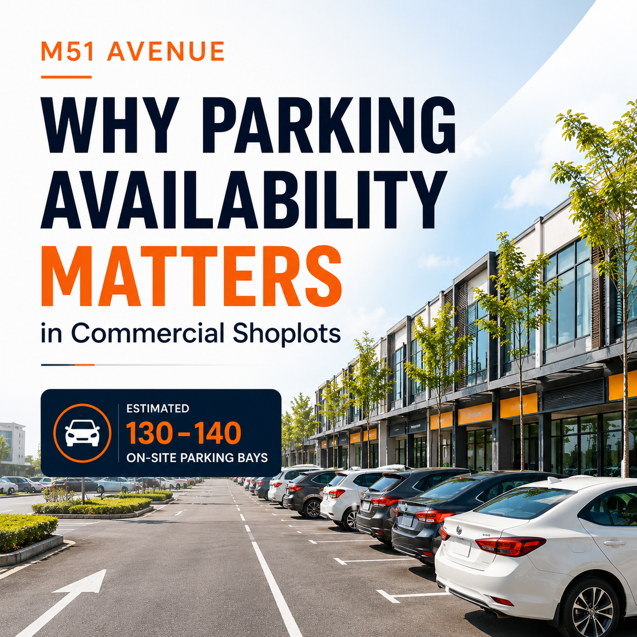 Why Parking Availability Matters in Commercial Shoplots